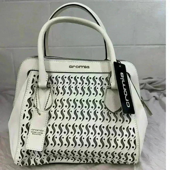 Cromia Geniune Leather Bag Made in Italy NWT $260 msrp - Picture 5 of 15